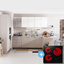 리바트키친 팔레트 1.8m(-자/전기쿡탑), 없음