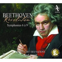 [CD] Jordi Savall 베토벤: 교향곡 6번 `전원` 7번 8번 9번 `합창` - 조르디 사발 (Beethoven: Symphony Opp.6...