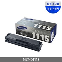 삼성 삼성정품토너 MLT-D111S 1 000매, 1개, 검정색
