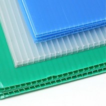 계단 단프라보강재 5개 1층카페창틀 엘리베이터보호 플라스틱골판지 벽바닥공사 플로베니아 PP보드 보양재, 블루 5개, 블루 5개