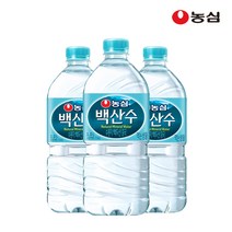 백산수 무라벨 미니 미니생수 330ml 500ml 1리터, 12개
