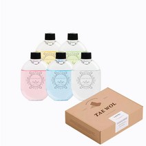 TAE WOL 자동 디퓨저 실내용 아로마 방향제 리필오일 디퓨저기계미포함 1세트 오일 5개, 바디향*5, 50ml