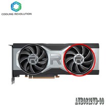 AMD Radeon RX 6700 XT 그래픽 팬 호환용용 85MM AUB0812VD-00 DC12V 0.45A 4 핀 팬 호환용, 03 Right side