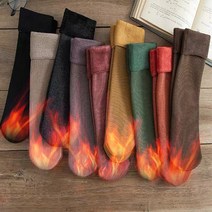 자가 발열 기모 양말 9개 SET 겨울용 수면 털 예쁜 남자 여자 남녀공용 긴양말 발목 방한 보온 삭스