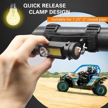 트럭롤바 렉스턴스포츠하드탑 팰리세이드튜닝 1.25-2.0 utv dome led usb, 없음