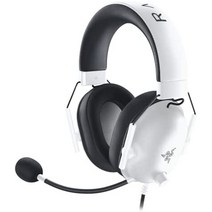레이저 xplus pro razer blackshark v2 게이밍 헤드셋:thx 7.1 공간 서라운드 사운드 - 50mm 드라이버 - 이동식 마이크 - pc ps4, 화이트, 헤드폰, 블랙샤크 v2 x, 하얀색