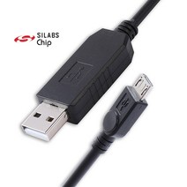 아루바 WiFi 6 무선 액세스 포인트 마이크로 USB 콘솔 케이블 CP2102 USB TTL 직렬 어댑터 AP203 AP303 AP344345, [01] 1M, [01] Black