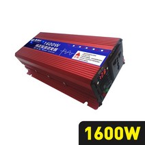 차 순수 사인파 인버터. 전압 변압기. 태양광 DC 12V. 1000 W., 01 1600W 12V