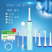 전동칫솔 초음파 치아 세척기, 지존 그린