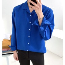베이직바이블 린넨 부드러운 오픈카라 셔츠 남방