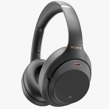 SONY 아이유 헤드폰 노이즈 캔슬링 WH-1000XM3, Black