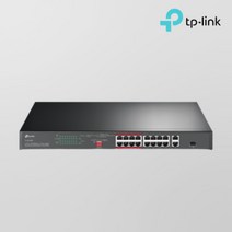 티피링크 TL-SL1218P 16포트 100Mbps+2-포트 기가비트 랙마운트 스위치