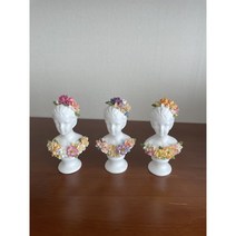 플라워 여인상 인테리어 석고 소품, 작가알아서이쁘게, 튤립