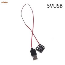 쿨링 저소음 2006 5v12v 2CM 20MM 팬 냉각 10000RPM 초박형 미니 노트북 2 와이어 조용한 소형, 5v USB