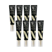 [2022년]최신상 AHC 아이크림 시즌10 텐 레볼루션 리얼 아이크림 포 페이스 30ml + 깔끔이 증정, 8개