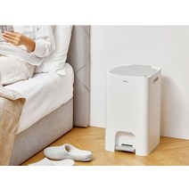 시스맥스 페달형 휴지통 20L, 민트 271665