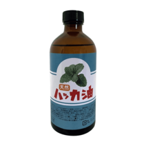 [페퍼민트 오일] 일본산 천연박하 오일 박하 오일 300ml 중마개 포함