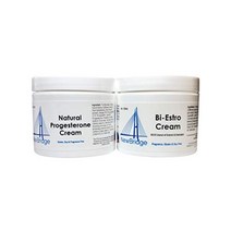 뉴 브리지 비에스트로 팩 4oz. 항아리 1 Bi-Estro 앰프 1 프로게스테론 황체호르몬 프로게스테론 에스트로겐 여성 호르몬 크림 크림