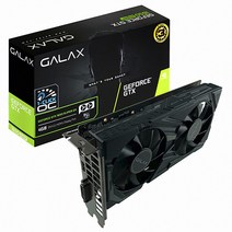 갤럭시 GALAX 지포스 GTX 1650 BLACK EX D6 4GB 그래픽카드