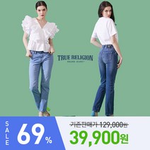 [KT알파쇼핑]트루릴리젼 여성 여름데님팬츠 2종