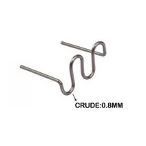 전기 논가스 소형 가정용 미니 용접기 플라스틱 수리를위한 새로운 500 개대 핫 핫 s, 500개, 큰 파도 (0.8mm)