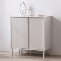 모델하우스에서 본듯한 슬라이딩 수납장 KC665, 화이트