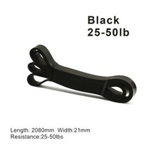 필라테스바렐 필라테스리포머 레더바렐 스파인코렉터 라텍스 스트레치 저항 밴드 확장기 탄성 스포츠 당겨, 03 50LB BLACK