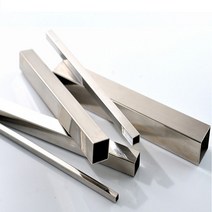 알루미늄각관 201304 스테인리스강관관 사각파이프 사각원형 원형파이프 레이저절단 펀칭용접 사각파이프, 연한 회색