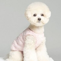 편안한 빅사이즈 88 77 원피스 66 반려견 반려묘 수면 조끼 보들보들 후리스 핑크 봄 가을 겨울