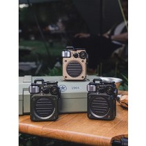 무전기 디자인 소형 오디오 블루투스 무선 방수 스피커 캠핑용 미니, 공식 표준, 05.선물상자-정글그린