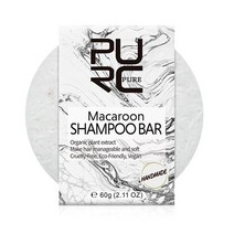 모발 성장 솔리드 샴푸 바 비듬 방지 탈모 모이스처라이징 수딩 클렌징 어둡게 헤어 케어 비건 비누, [05] White