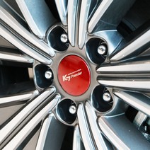 카주아 K7 프리미어 휠캡 4P 1SET 차량 악세사리, D타입 휠캡 - 레드 4P