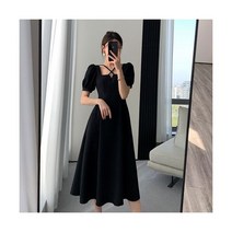 138704 여성용 반팔 스트리트 웨어 드레스 웨딩촬영원피스 셀프웨딩드레스 하객룩