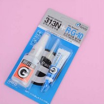 순간강력접착제 접착제거제 세트 프라모델 접착, 순간접착제 313N