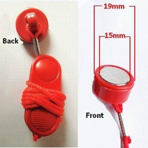 헬스용품 러닝 머신 안전 잠금 자기 스위치 피트니스 장비 체육관, 18MM+18MM