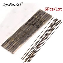 6pcs 130mm 다이아몬드 와이어 톱 블레이드 커터 보석 금속 절단 지그 블레이드 목공 손 공예 도구 스크롤 나선형 치아, 5번, 6개