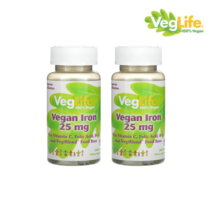 1+1 베지라이프 임산부 철분 식물성 비건 25mg 100정 산모 모유수유 푸마르산 제일철 엽산 시아노코발라민