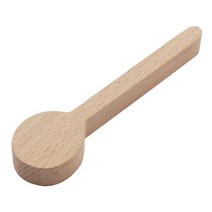우드카빙키트 목공용 조각도 조각칼 세트 DIY 나무 조각 숟가락 빈 Basswood/너도밤 나무/호두 나무 미완성 된 나무 공예 Whittling 키트 준결승 목재 숟가락 금형, [02] Beech wood