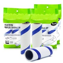 일음쇼핑^^mMK_ C-07 사선커팅 60회 테이프클리너 리필만12롤 털크리너 먼지 클리너 강아지 고양이일medi^^, ab^^선택없는