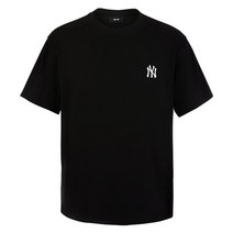 엠엘비 베이직 스몰로고 반팔 티셔츠 NY 3ATS01023-50BKS (MLB BASIC SMALL LOGO T-SHIRTS)