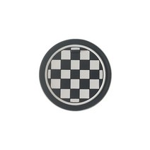 스티커 워터 컵 홀더 패드 매트 미니 컨트리맨 클럽맨 쿠퍼 R56 R50 R53 R55 R60 F55 F56 F54 F60, 02 Checker_03 75mm