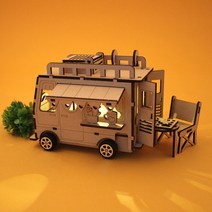 [아이디몬] 캠핑카 무드등 만들기 팬시우드 DIY