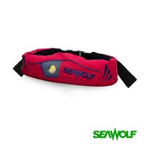 씨울프 자동 팽창식 구명조끼 허리구명조끼 벨트형 HS-W03, 단품