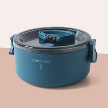 TUUTH 다층 도시락 상자 아이 사무실용 환경 친화적 인 BPA 자유로운 물자 열 음식 콘테이너, [02] Blue-1