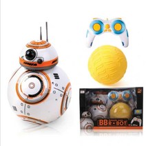 스타워즈 로봇 BB-8 스마트 전동 리모콘 볼 장난감 롤링 수륙양용 댄스, 298-27 수륙양용 리튬배터리