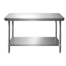 스텐 작업 다이 작업대 주방 보조 테이블 조리대 선반, 길이 60 폭 40 높음 80 두꺼운 2단