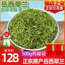 차이준 우전차 악서트리올 2020 신차 국빈예차 난화차 고산차우 상위급 녹차차 500g 포장