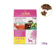 셀럽하우스 소프트타입 노령견용 사료(오리) 1.2kg, 선택완료