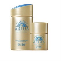 아넷사 퍼펙트 UV 스킨케어 밀크 N 선스크린 SPF50+ PA++++ 60ml + 12ml 세트, 4세트