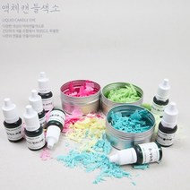캔들씨 고농축 액상 캔들 디퓨저 색소 지용성 액체 염료 소이왁스 (23컬러) 10ml, 13.틸
